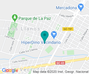 Localización de CEIP Los Llanos