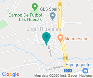 Localización de IES Las Huesas