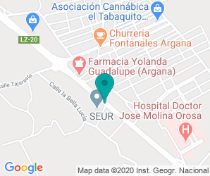 Localización de Centro Ceo Argana