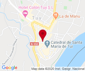 Localización de Centro Seminario Menor Diocesano San Paio