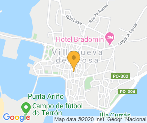 Localización de Centro Bata Os Mecos