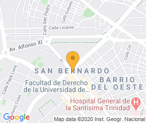 Localización de Centro Padres Trinitarios