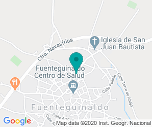 Localización de Colegio Fuenteguinaldo - azaba