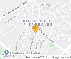 Localización de Centro La Cañada