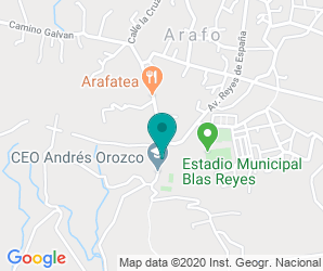 Localización de Centro Ceo Andrés Orozco