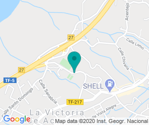 Localización de IES La Victoria. Alfonso Fernández García