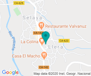 Localización de Centro Virgen De Valvanuz