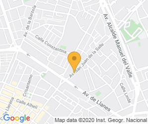 Localización de Centro La Salle - felipe Benito