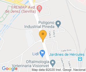 Localización de CEU Sevilla Fundación Mapfre Medicina