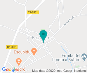 Localización de Colegio Sant Jaume De Bràfim - Zer Atzavara