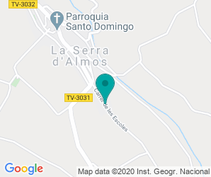 Localización de Colegio Josep Riba - Zer Les Vinyes