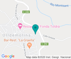 Localización de Colegio Montsant - Zer Montsant - serra De Prades