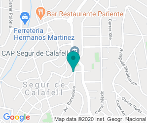 Localización de Instituto De Segur De Calafell