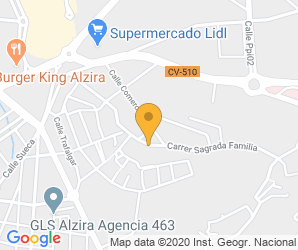 Localización de Centro Sagrada Familia