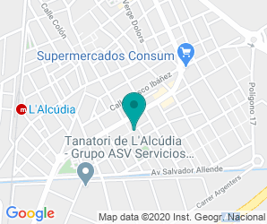 Localización de Colegio Les Comes