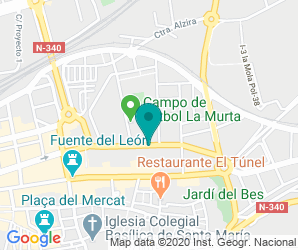 Localización de Instituto José De Ribera