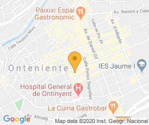 Localización de Centro Hogar Parroquial San José