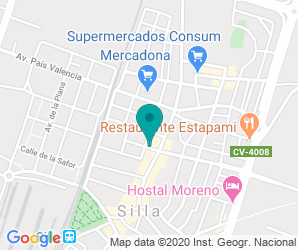 Localización de Colegio Verge Dels Desemparats