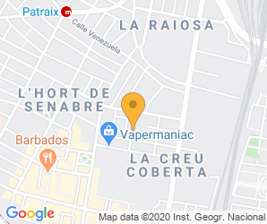 Localización de Centro Luis De Santángel