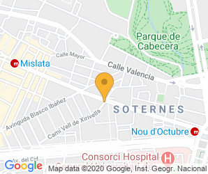 Localización de Centro Santa Cruz