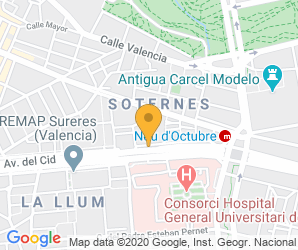 Localización de Centro Pureza De María