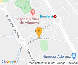 Localización de Centro Sagrada Familia