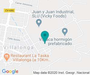 Localización de Colegio Verge De La Font