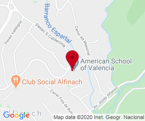 Localización de American School of Valencia