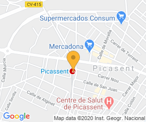 Localización de Centro Les Carolines