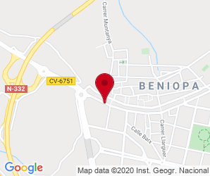 Localización de Centro Los Naranjos