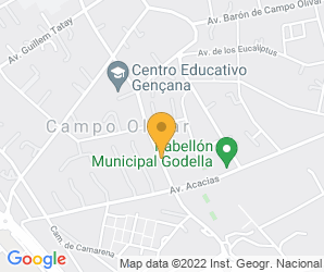 Localización de Centro Educativo Gençana
