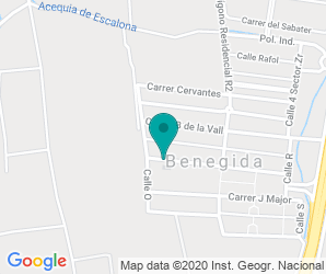 Localización de Colegio La Vall Farta