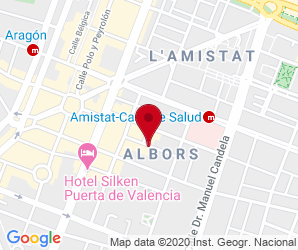 Localización de Centro Fundació Mira