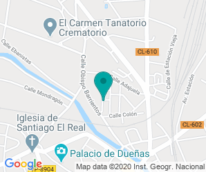 Localización de Colegio Obispo Barrientos