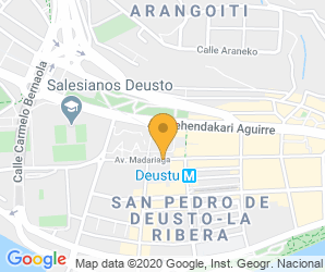 Localización de Centro Col De Sordos De Bizkaia Gregorio Ybarra