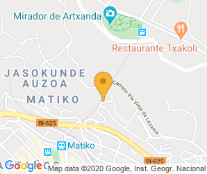 Localización de Centro Trueba De Artxanda