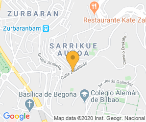 Localización de Centro El Ave Maria