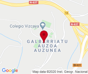 Localización de Colegio Francés de Bilbao