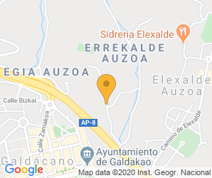 Localización de Centro Eguzkibegi Ikastola