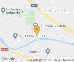 Localización de Centro Lauaxeta Ikastola