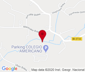 Localización de The American School of Bilbao
