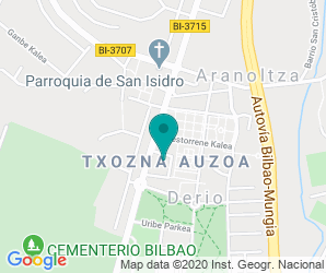 Localización de IES. Itsasmendikoi Derio