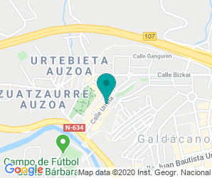 Localización de Colegio Urreta