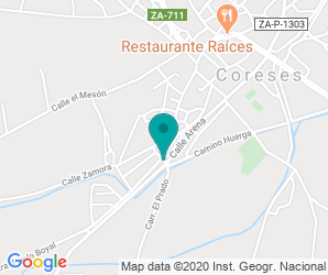 Localización de Centro Coreses