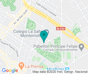 Localización de C.P. Calixto Ariño - Hilario Val