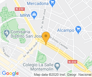 Localización de Colegio Agustín Gericó (montemolín Patronato)