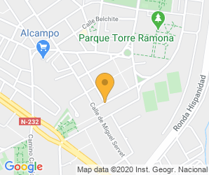 Localización de Colegio Bajo Aragón