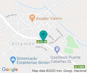 Localización de C.P. Mateo Valero